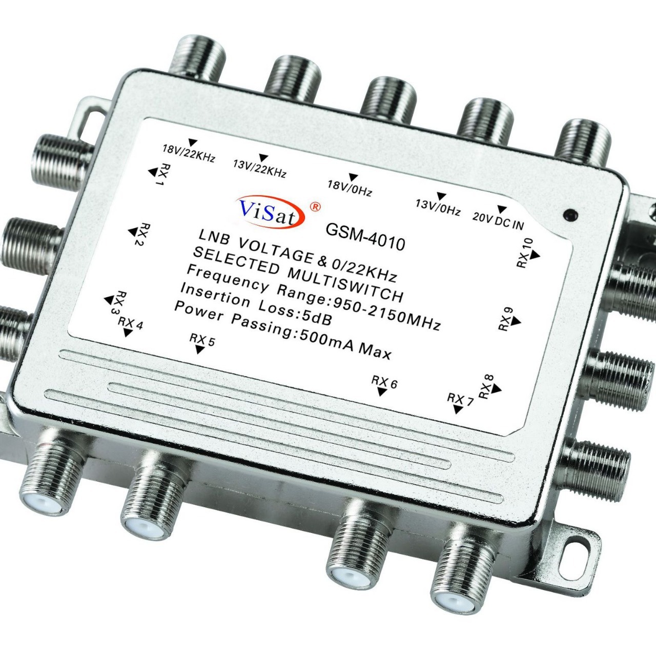 멀티 스위치 스위치 스위치 950-2150MHZ 위성 신호 3 인 및 8 아웃