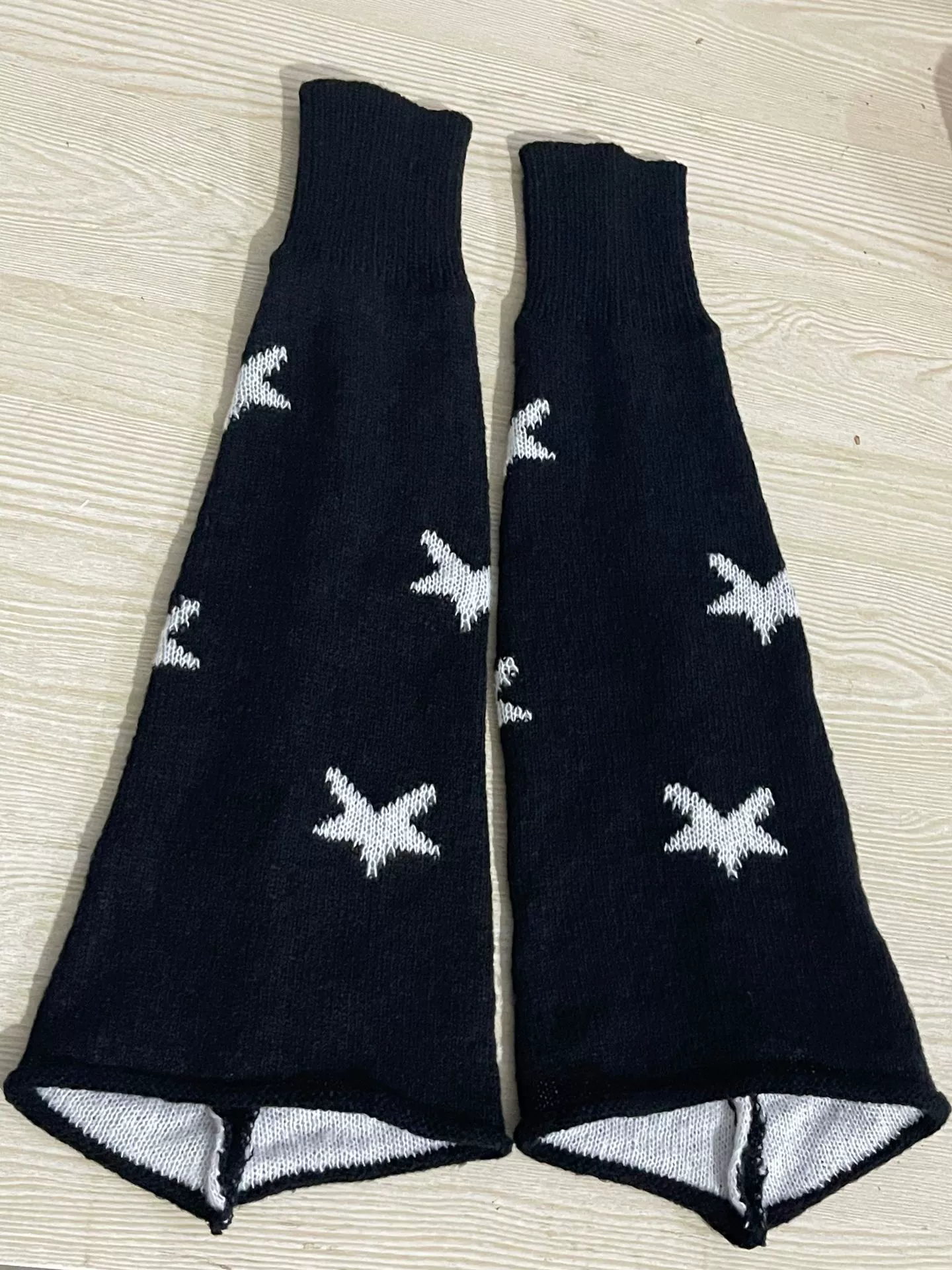 Harajuku Wind Star широкий набор носков Y2K Millennium Hot Girl Packing Socks Aquama Culture Autumn and Winter Personalized Middle Socks thinner