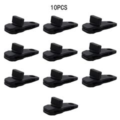 New outdoor multi-functional tent clip set with windproof fixing nylon clips, camping canopy shark clips, camping accessories