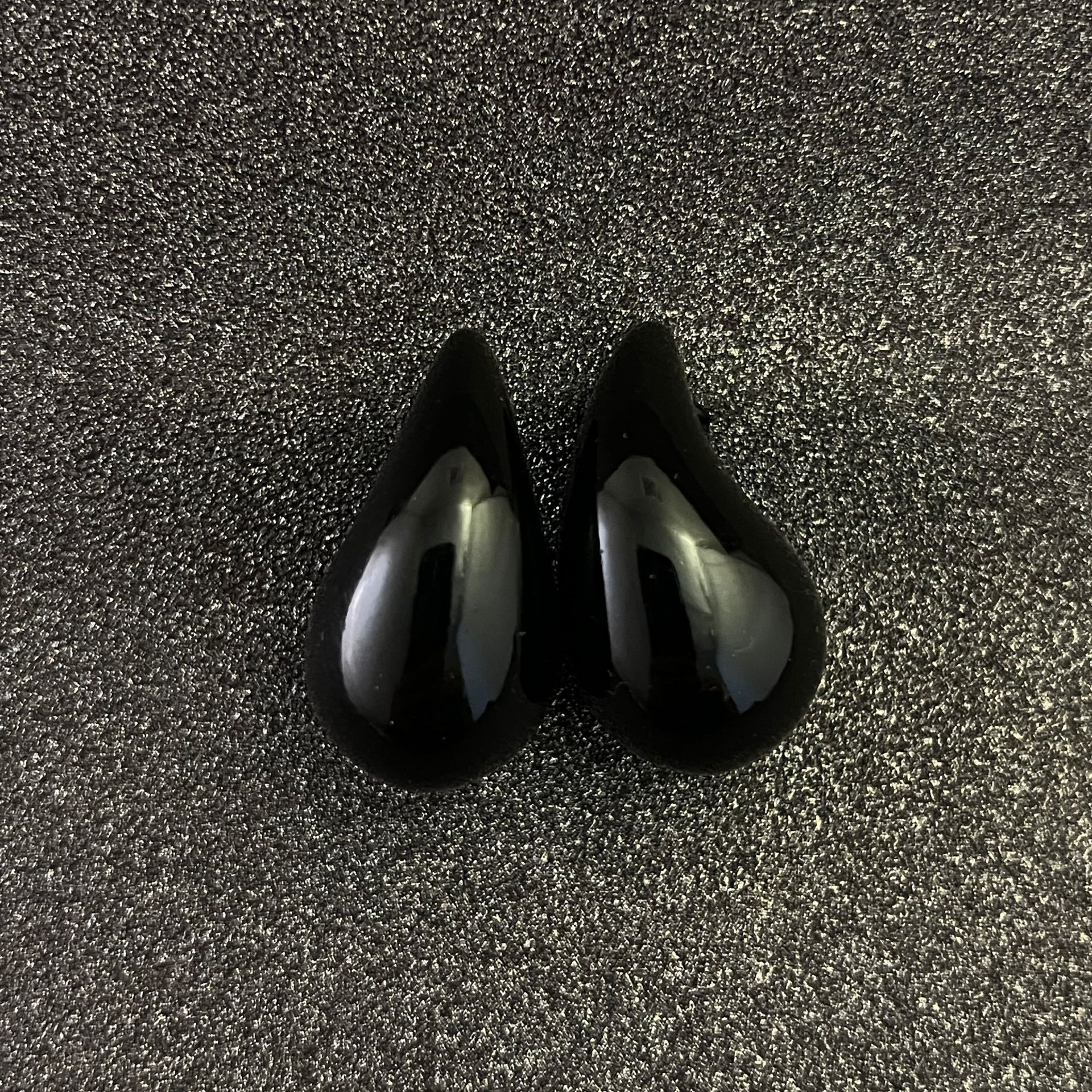 18K pendientes de oro pendientes de gota elegante personalidad simple gran acrílico color caramelo Venta caliente guisantes pendientes