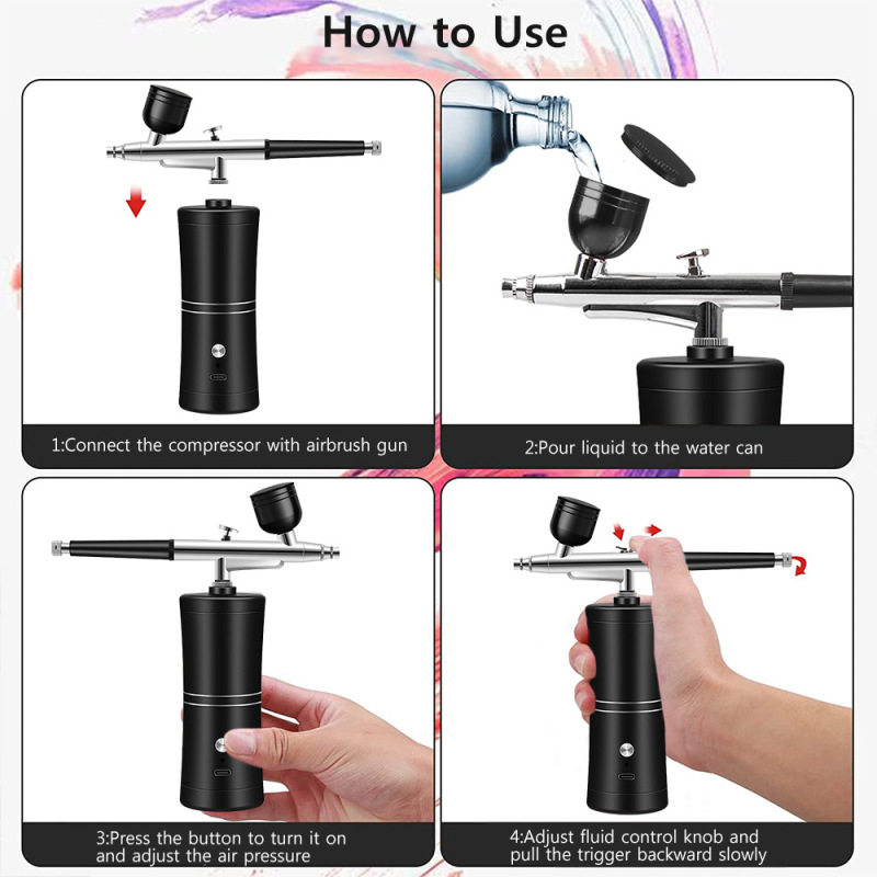 アンドロメダ酸素注入器美容機器は補水器携帯電動スプレーポンプセットを持っている|undefined