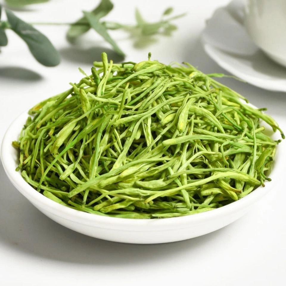 Dried Honeysuckle Flower Jin Yin Hua 500g Loose Herbal Tea Material for Decoction and Infusion overview