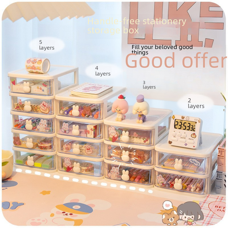 Cute table storage box