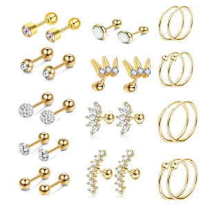 ���R�d�ʯ��ᔶ�ȦŮ�����Ʒ���A��������bCartilage Earrings