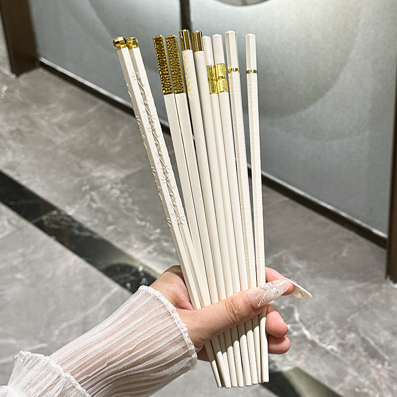 항균합금젓가락⭐한백금-10쌍