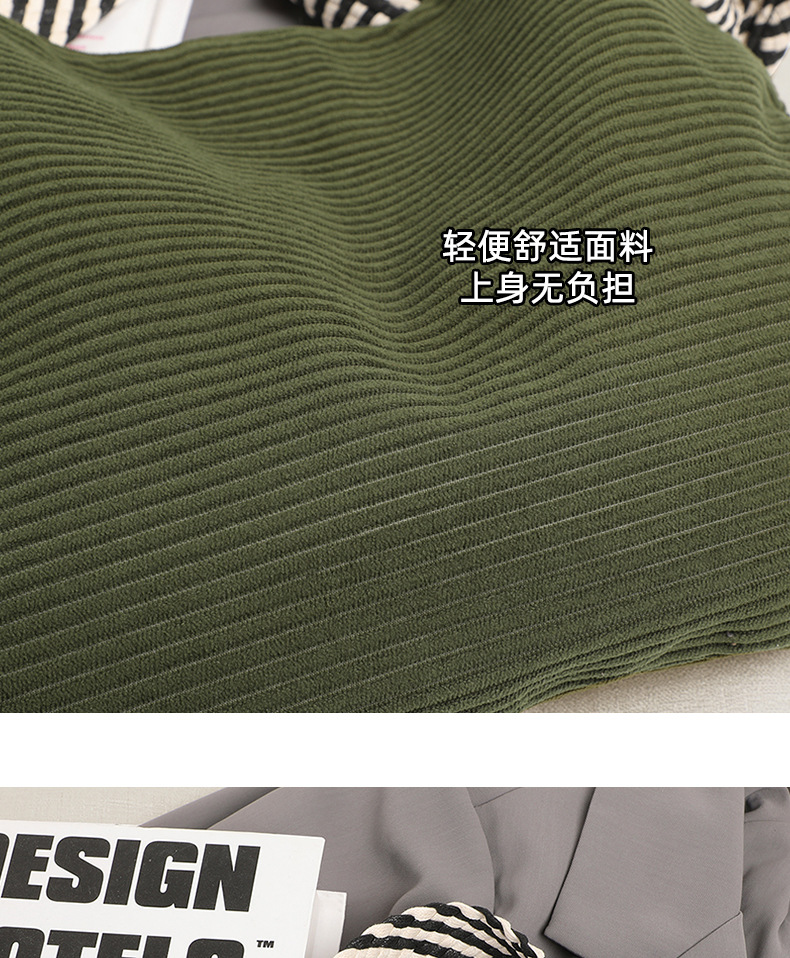 Túi tote vải canvas nữ cỡ lớn đi làm, đeo vai đơn kiểu mới mùa hè — Màu xanh lá chi tiết 7