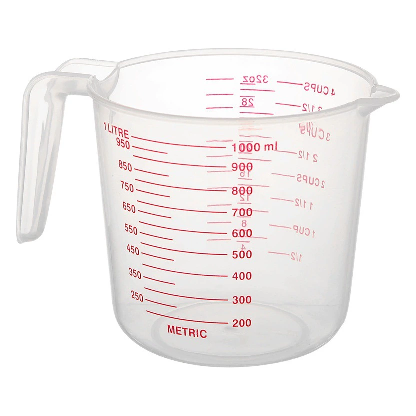 Завод прямых продаж Высокая Прозрачная мерная чашка PP костюм KD0020 высокое качество три части мерная чашка шкала мерная чашка