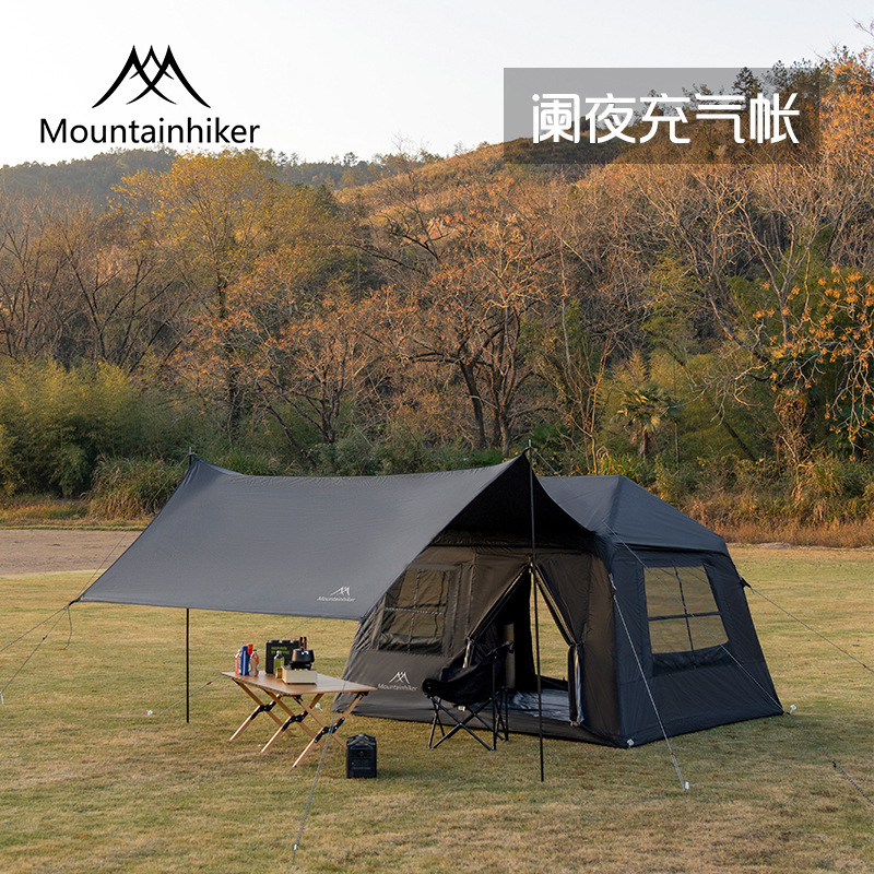 Mountainhiker Mountain Guest 대형 공간 야간 풍선 텐트 1실 1홀 야외 캠핑 캐노피 2
