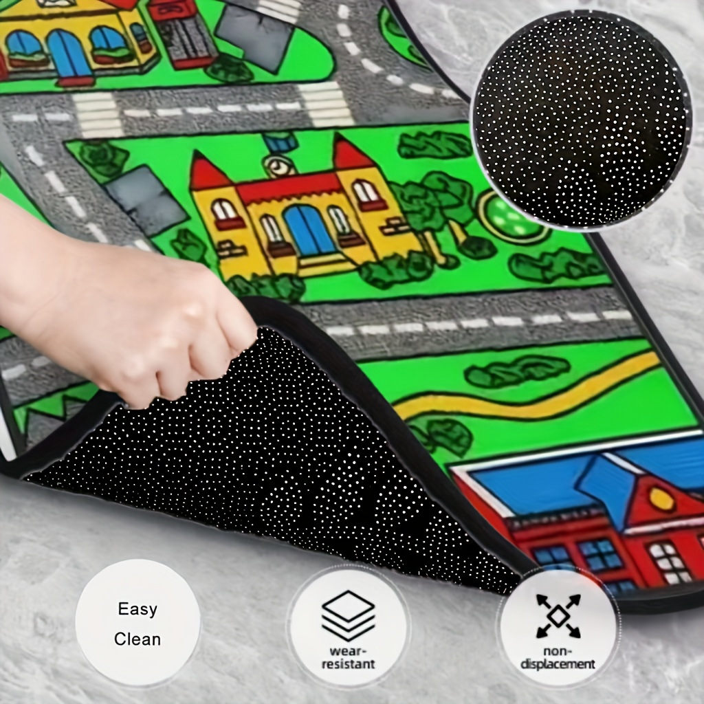 TEMU Vintage Nordic Style Car Floor Mat Carpet Four-Piece Set, Dirt-Resistant Floor Mat, Amazon TEMU Floor Mat Wholesale