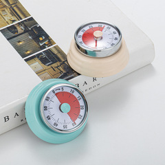 Timer Kitchen with Magnet Mechanical Egg Timer Learning Round Home Use Metal Baking Timer Count Down Reminder