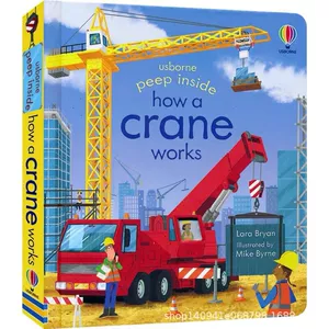 Импортированный английский оригинальный Usborne Hole Peep Series История детских слов молодой просветление популярная научная книга