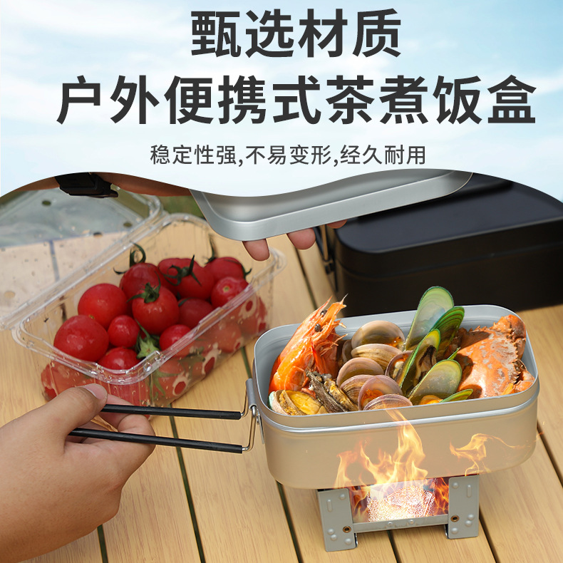 Japanese square lunch box for traveling