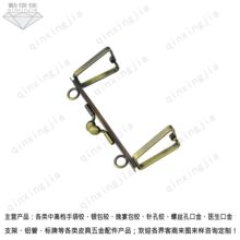 订货：10.5cm*4.5四方脚发财口金圆珠双O圈扫青古开口零钱包口金