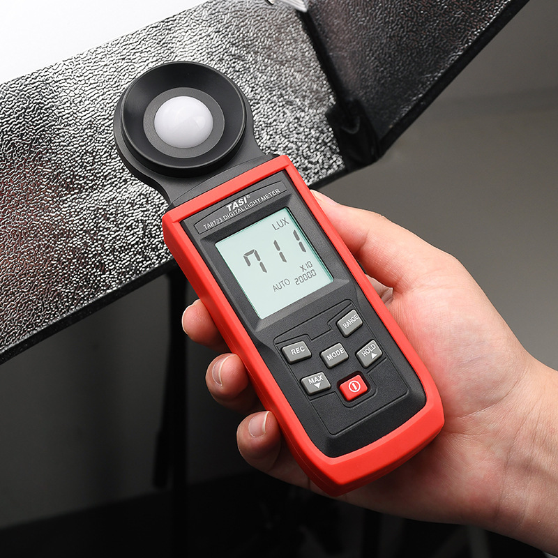特安斯数字照度计TA8123 测光仪 高精度 照度仪 测光表光度亮度计