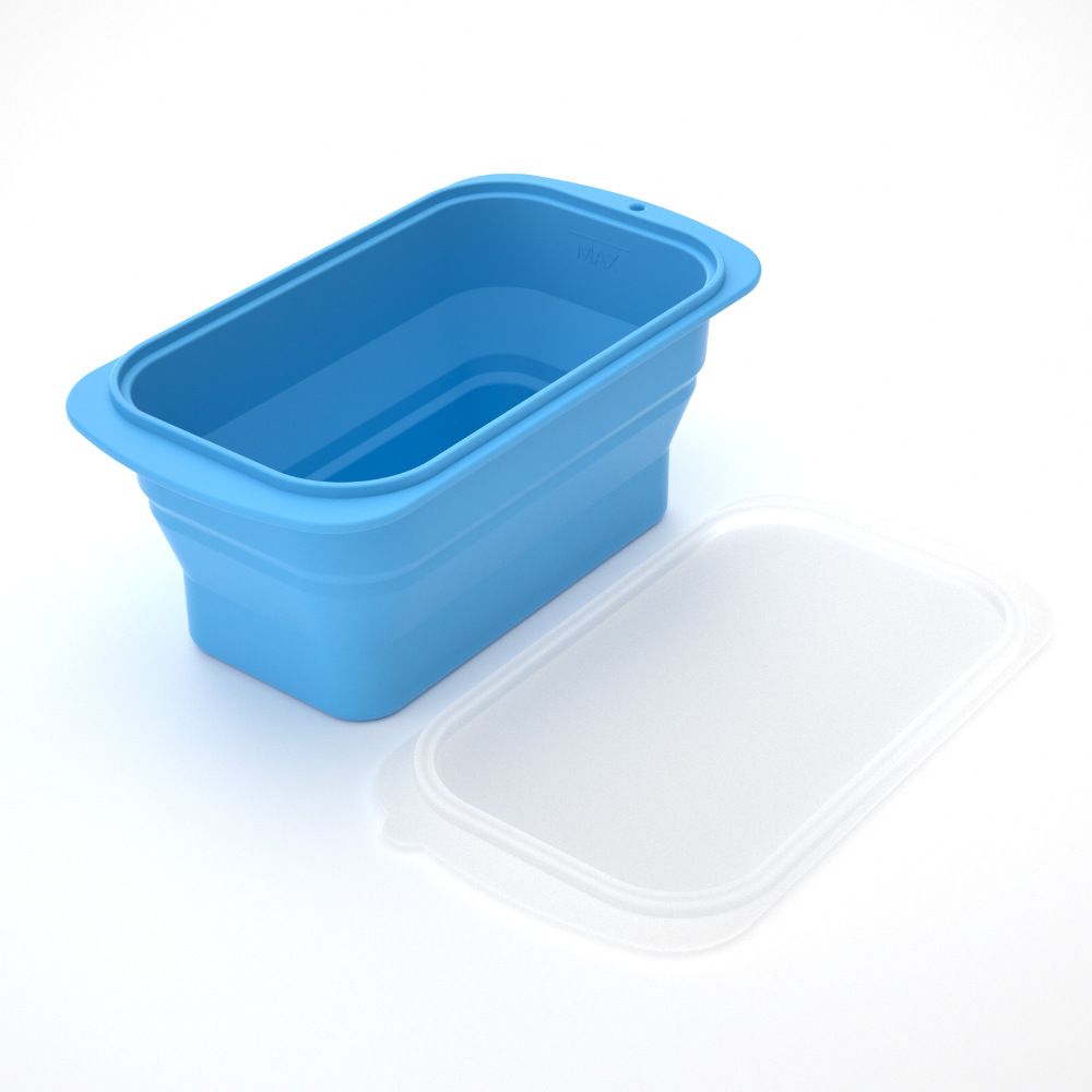 Foldable ice cubes, blue mold, 3600 ml