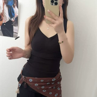 新款羊绒蛋白背心女自带胸垫修身显瘦不跑杯亲肤保暖内衣