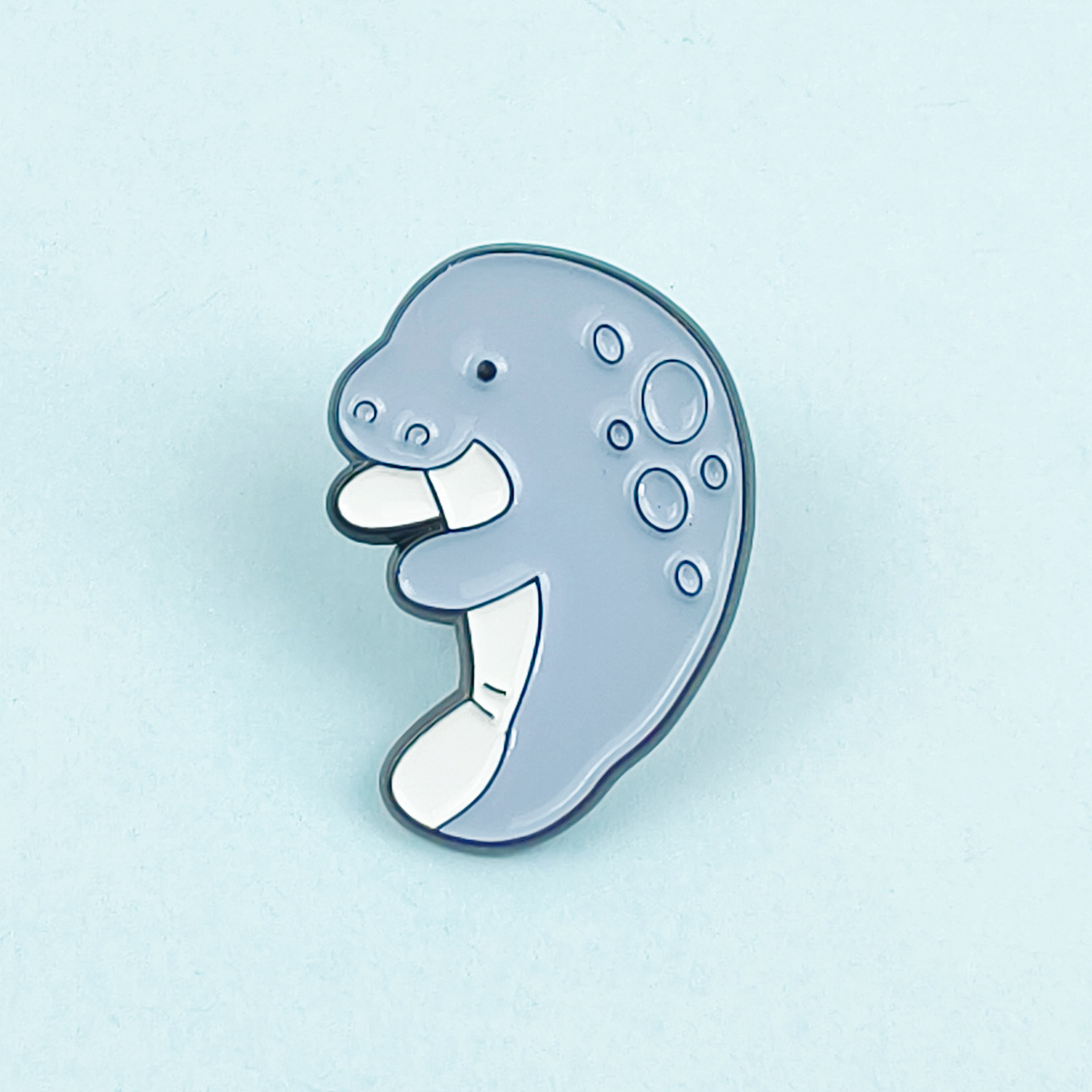 Insignia creativa de animales marinos Dibujos animados linda forma regalo joyería broche transfronterizo ins metal ropa collar