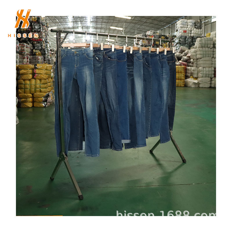旧衣服工厂出口纳米比亚二手男装男士修身牛仔裤used jeans