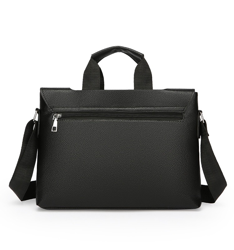 Amazon's foreign trade men's single-shoulder bag, casual crossbody bag, large-capacity business retro European and American water-resistant men's bag undefined