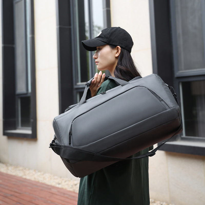 新しいスポーツフィットネスバッグメンズトラベルウェットとドライ分離短距離ポータブル荷物バッグ女性のヨガバッグDKB7068-2|undefined