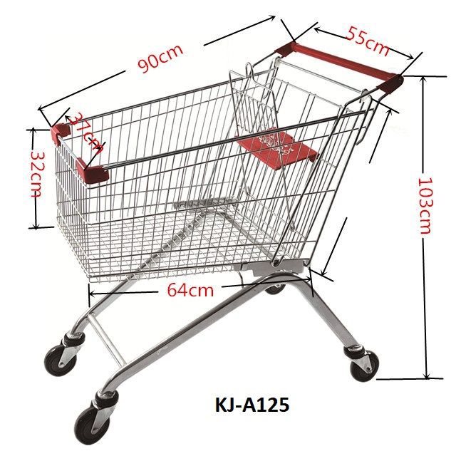 125L 실버 4inch PU(무음)