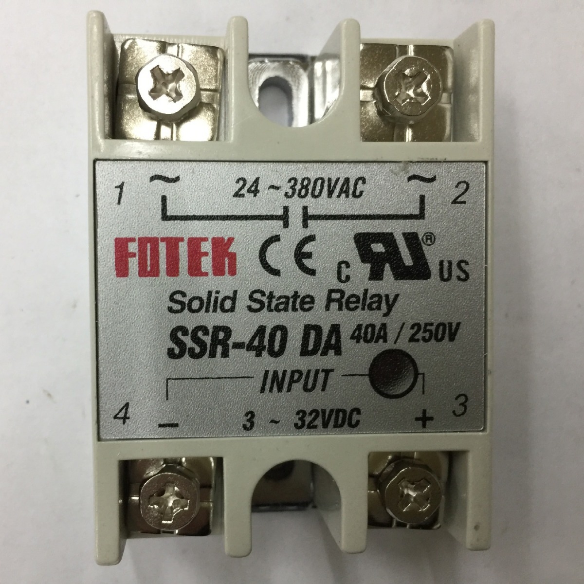 原装正品SSR-40DA阳明固态继电器