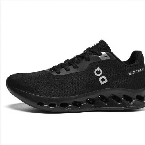 Fashion Shock Absorbing Running Shoes for Men, Featherweave Breathable Mesh Sports Shoes, Low Top Laced Outdoor Lightweight Travel Shoes, Model 9923
