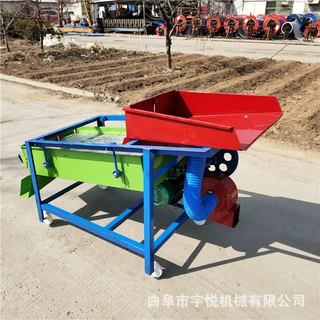 电动款粮食筛选机 小型五谷杂粮精选机  麦种菜籽除杂机