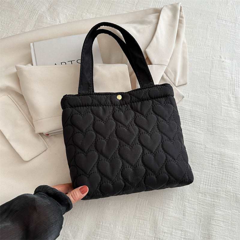 Bolsa de ocio simple de gran capacidad para mujeres 2024 primavera nueva bolsa de ocio simple para estudiantes de mano ligera para mujeres