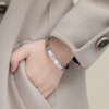 Fashionable bracelet stainless steel, universal accessory