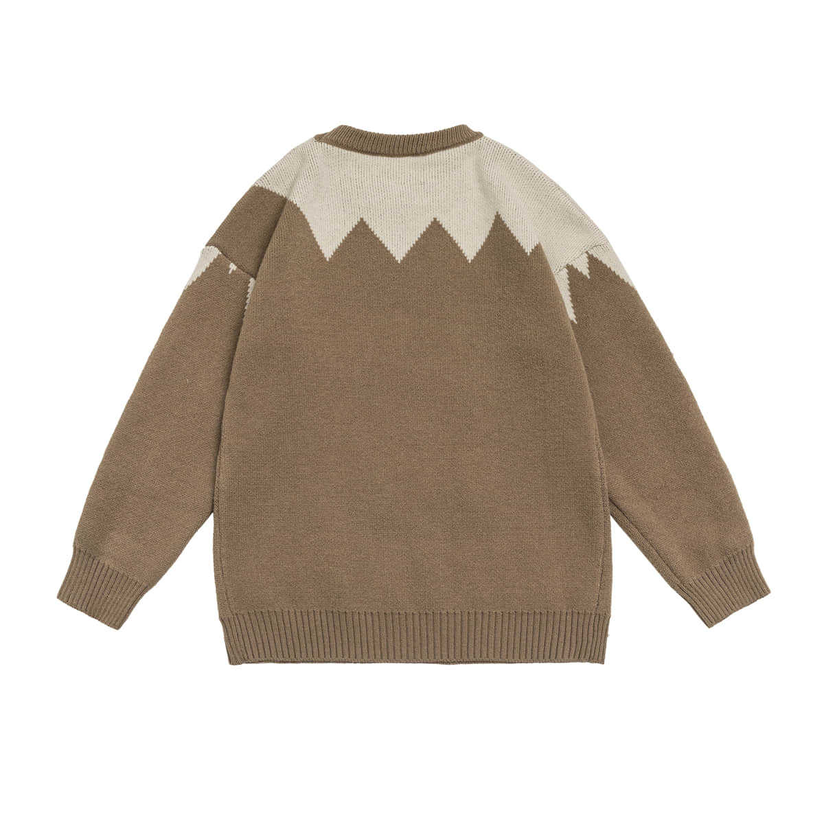 Weihnachtlicher Strickpullover Für Herren Mit Jacquard Muster_voghion.com