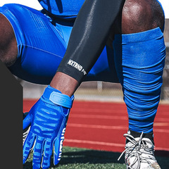 跨境專供護踝加厚比賽訓練足球襪毛巾底耐磨NFL美國橄欖球襪