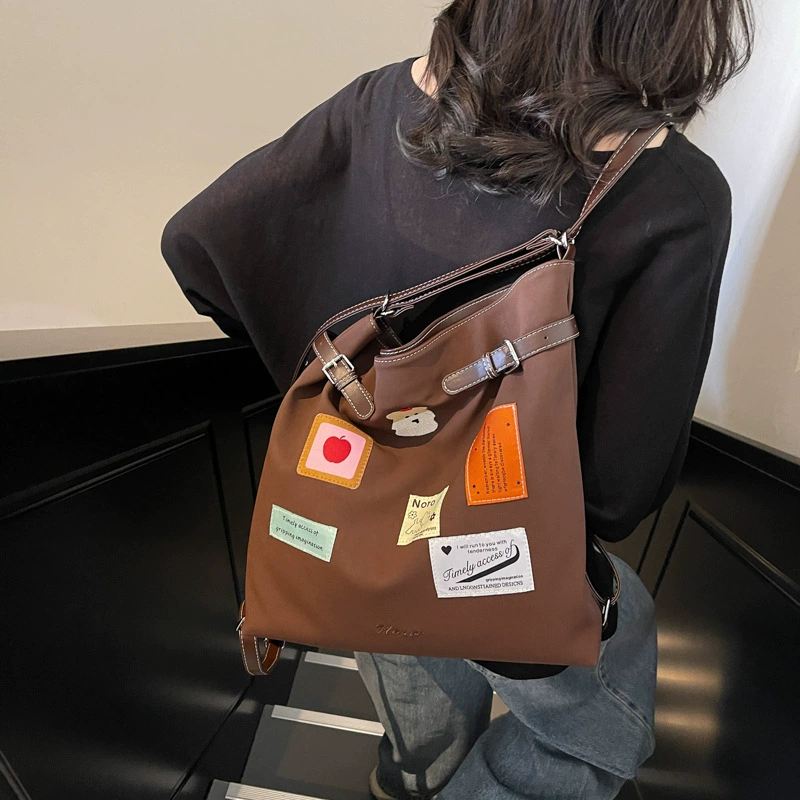 Ретро-рюкзак, плечObject bag, модная сумка ремень, тренд сезона