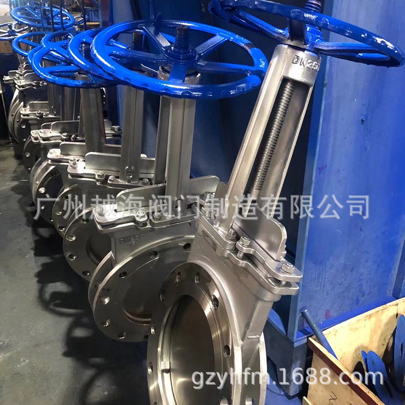 厂家供应Z43WDF轻型无导流孔平板闸阀 电液动 刀型平板闸阀 碳钢