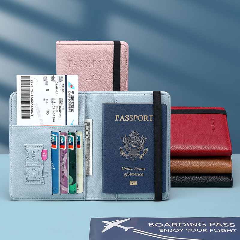 Factory direct in stock 2024 new anti-theft brush passport bag cross-border study abroad portable multi-functional identification clip Factory direct in stock 2024 new anti-theft brush passport bag cross-border study abroad portable multi-functional identification clip