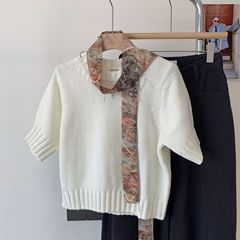 梦幻流彩长条丝巾系脖飘带女新款y2k辣妹街头嘻哈装饰领巾腰带潮