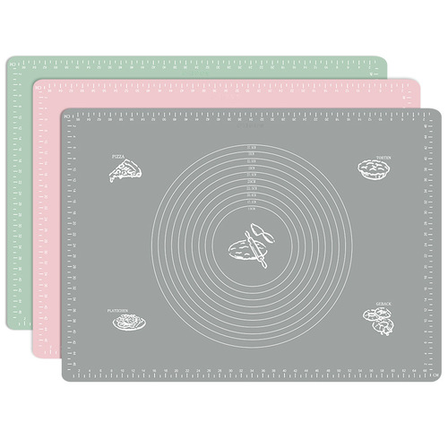 Silicone mat kneading mat household flour mat and dough mat rolling mat large thickened non-stick baking chopping board and panel