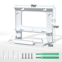 2in1Gen3RouterMount ルーター電源コード収納スタンド Powerkit アクセサリー 多機能