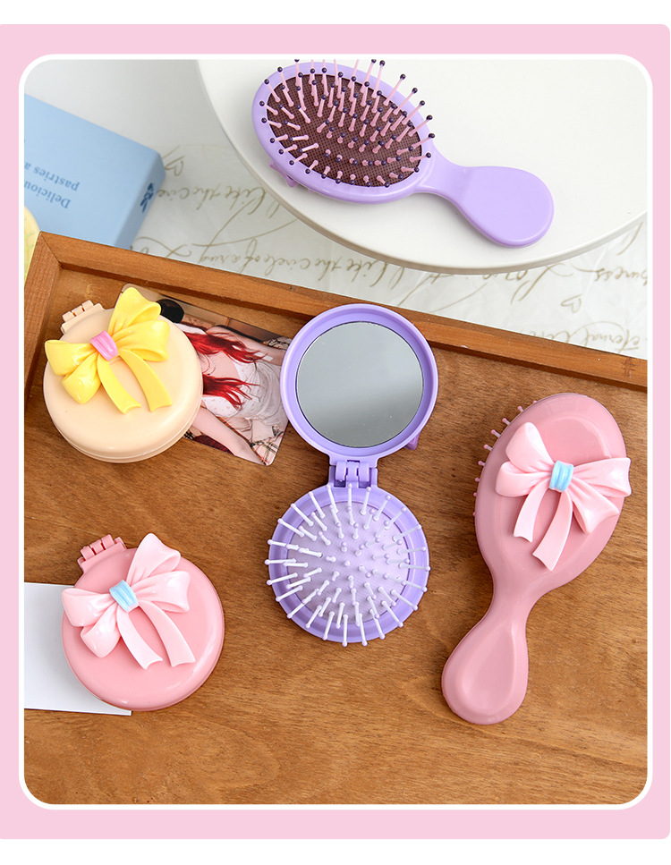 Hair Comb Makeup Tools Types Casual Elegant Lady Bow Knot Plastic