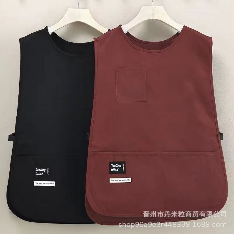 新型のベストエプロンは水をかけないようにします。|undefined