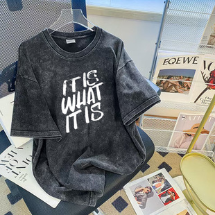 �W��hiphop�������f����t��Ů��a����oversizeˮϴ��ӡ�����·�