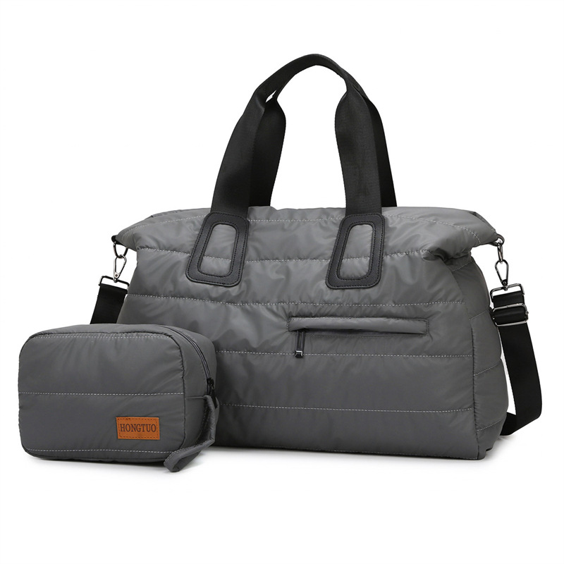 Simple, ocio, gran capacidad, viaje de corta distancia a la escuela, bolsa de equipaje de mano con bolsa de almacenamiento de diseño de bolsa pequeña