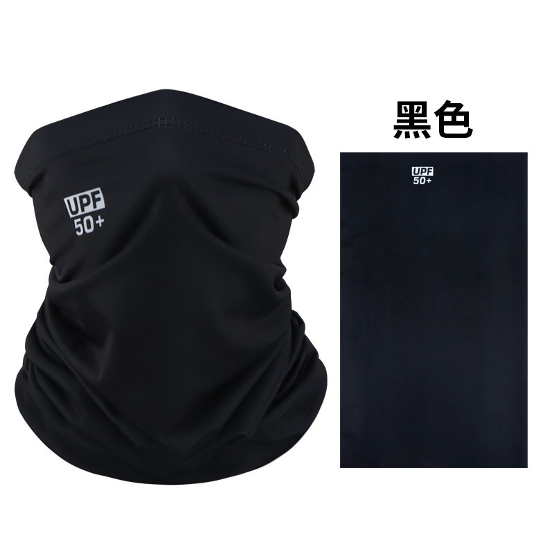 日焼け止めマスクは日焼け止めの首に乗って男女の釣りをします。|undefined