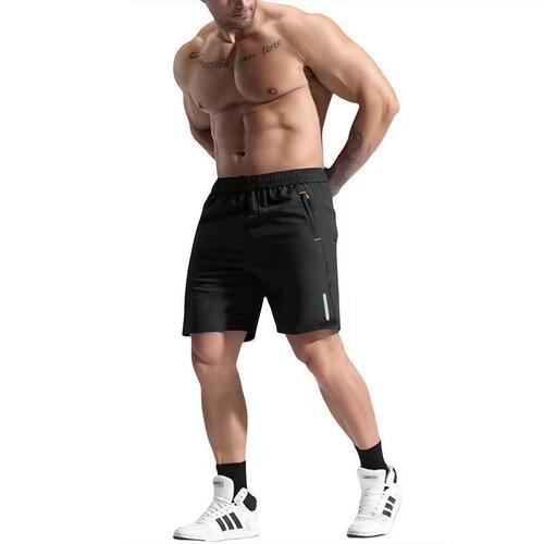 Specially available for popular European version men's casual quick-drying shorts, summer thin reflective strip, outdoor wear