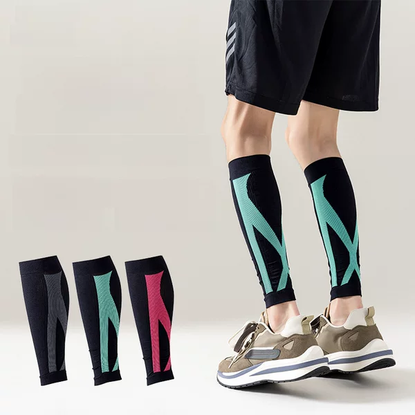 Meikes Professional Sports Compression Leg Jacket Basketball Running Cycling Pressure Calf Jacket Gradient Secondary Pressure Socks Jacket