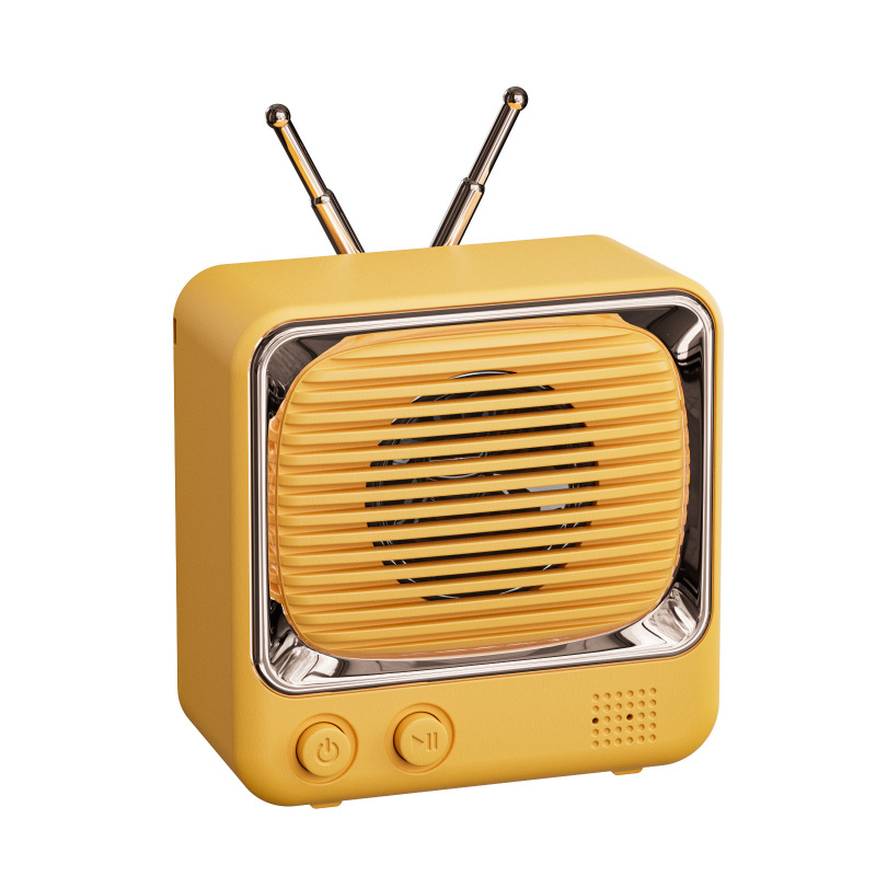 DW02マカロン創意復古テレビ無線bluetooth小音響対外貿易クロスボーダープレゼントスピーカーラジオ|undefined