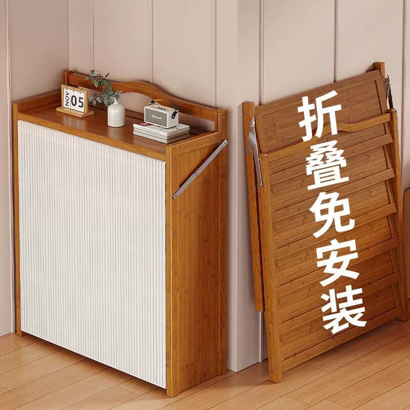 鞋柜免安装可折叠一体式现成多层家用门口出租房宿舍防尘遮灰鞋架