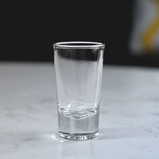 厚底外贸玻璃直身笔筒杯子弹杯白酒吞杯直筒龙舌兰烈酒杯60毫升