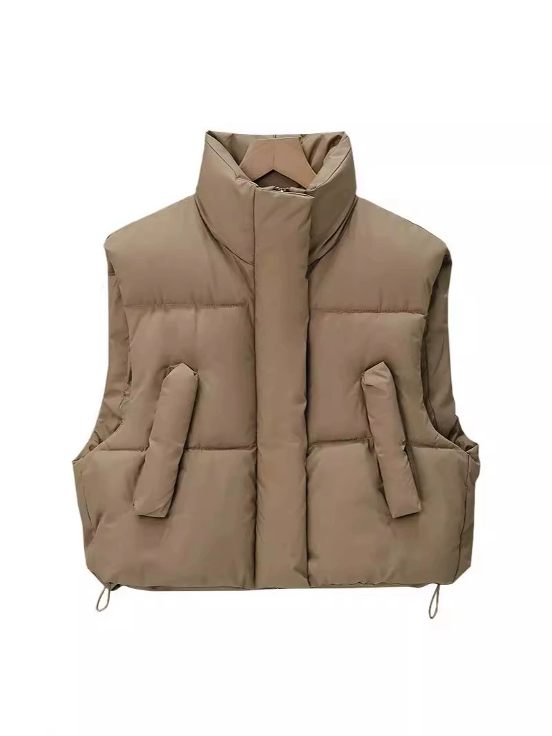Деми‑сезонный пуховой жилет, корейский стиль, лёгкий безрукавный топ, несколько цветов