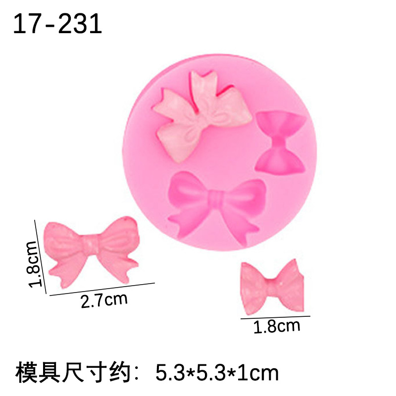 DIY molde de modelado de pastel de fondant de silicona molde de ritmo seco molde de fondant de arco múltiple